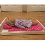 CreationsByMrP 21 Doll Bed with Bedding