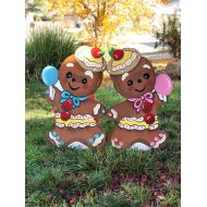 /CreativChick Gingerbread Man- Gingerbread decor- Vintage Gingerbread- Retro Gingerbread- Christmas Yard Art- Christmas Yard Decoration- vintage christmas