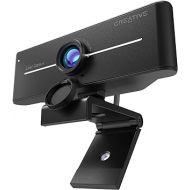 Creative Live! Cam Sync 4K UHD USB Webcam with Backlight Compensation, Up to 40 FPS, 95° Wide-Angle Lens, Privacy Lens, Built-in Mics, Plug & Play for PC and Mac…