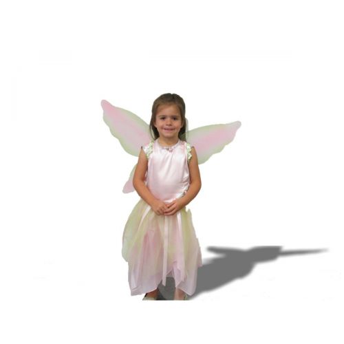  Creative Education Pink Fairy Pixie Princess Tunic Wings Girls M 5-6 NWT Costume Dress