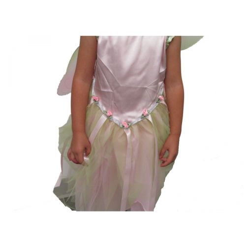  Creative Education Pink Fairy Pixie Princess Tunic Wings Girls M 5-6 NWT Costume Dress