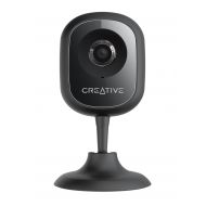 Creative Live! Cam IP SmartHD Wi-Fi Home Video Monitoring Security Camera/Baby Monitor with Two-Way Audio and Night Vision (Black)