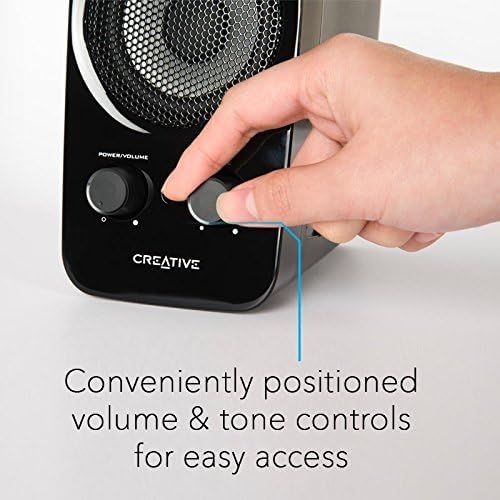  [아마존베스트]Creative Inspire T10 2.0 Multimedia Speaker System with BasXPort Technology