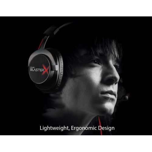 Creative Sound BlasterX H7 Tournament Edition HD 7.1 Surround Sound Gaming Headset