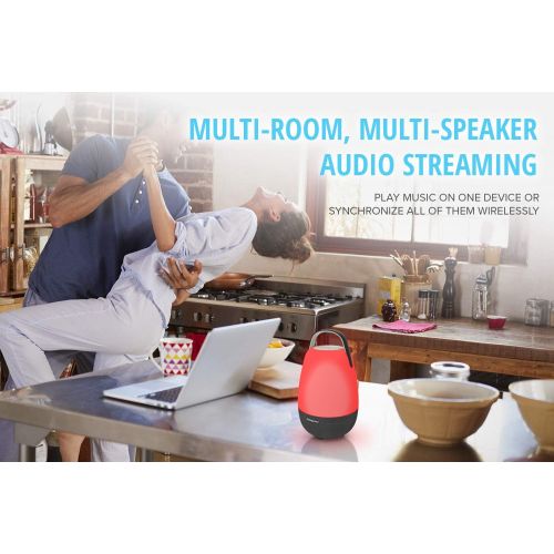  Creative Nova Alexa-Enabled Wi-Fi Multi-Room 5-Driver Portable Smart Speaker with Bluetooth (MF8285)