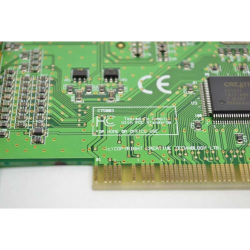  Creative NEW CREATIVE TECNOLOGY CT5803 SOUNDBLASTER PCI SOUND CARD REV A BOARD B476130
