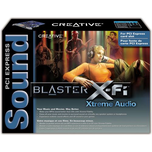  Creative SB1040 Sound Blaster X-Fi Xtreme Audio PCI-E Sound Card