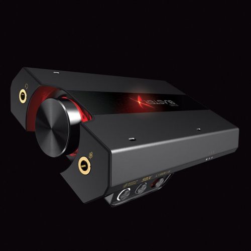  Creative Sound BlasterX G5 7.1 Headphone Surround HD Audio External Sound Card with Headphone Amplifier for Windows PC  Mac  PS4  and Other Consoles