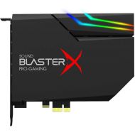 Creative Sound BlasterX AE-5 Hi-Resolution PCIe Gaming Sound Card and DAC with RGB Aurora Lighting System (Option 1: White with 4 LED Strips)