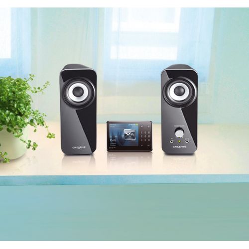  Creative Inspire T12 2.0 Multimedia Speaker System with Bass Flex Technology