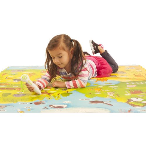  Creative Baby 9 Piece Interactive Playmat i-Mat, Alphabet