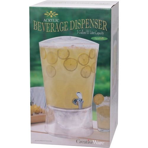  Creative Bath Products Creative Bath 3-Gallon Sculptured Beverage Dispenser