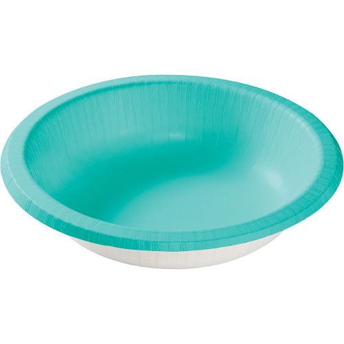  Creative Converting 324784 Touch of Color 200 Count Paper Bowls, Teal Lagoon