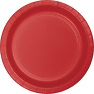 Creative Converting 96-Count Paper Dessert Plates, Classic Red - 533548