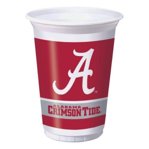  Creative Converting Alabama Crimson Tide 20 oz. Plastic Cups, 8-Count