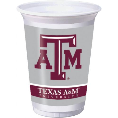  Creative Converting Texas A & M Aggies 20 oz. Plastic Cups, 8-Count