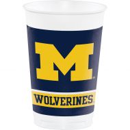 Creative Converting University of Michigan Plastic Cups, 24 ct