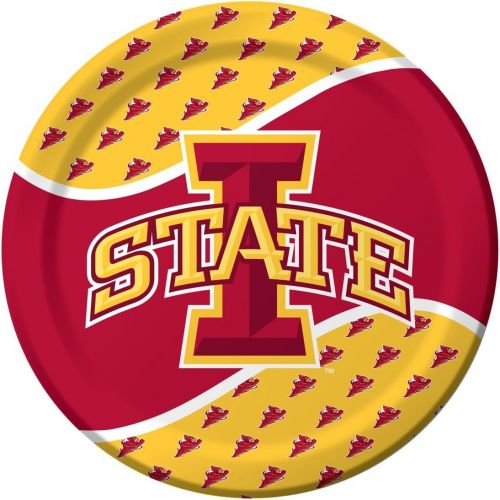  Creative Converting 8-Count Paper Dinner Plates, Iowa State Cyclones