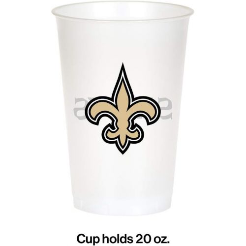  Creative Converting New Orleans Saints 20 oz. Plastic Cups, 24 ct