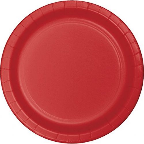  Creative Converting 75-Count Value Pack Paper Dinner Plates, Classic Red -