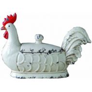 Creative Co-op Creative Co-Op DA2411 Rooster Container with Lid