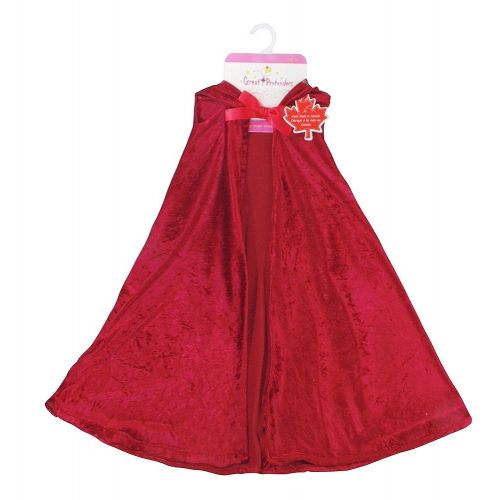  Creative Education Little Red Riding Hood Deluxe Cape Costume for Kids