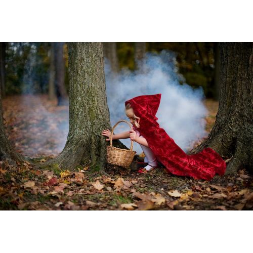  Creative Education Little Red Riding Hood Deluxe Cape Costume for Kids