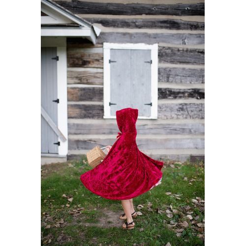  Creative Education Little Red Riding Hood Deluxe Cape Costume for Kids