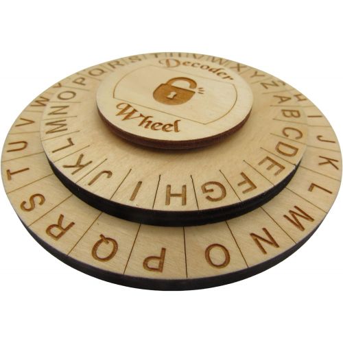  [아마존베스트]Creative Escape Rooms Super Secret Spy and Detective Decoder Wheel for Kids