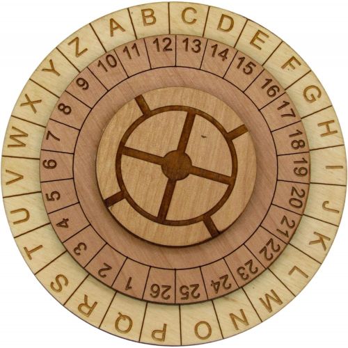  [아마존베스트]Creative Escape Rooms Hide and Seek Cipher Decoder Ring - Two Piece Escape Room Cipher Wheel
