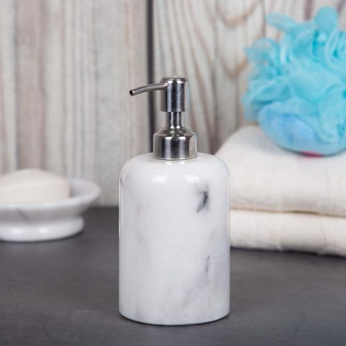  Creative Home White Marble Liquid Soap Dispenser