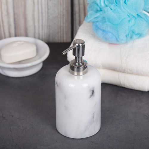  Creative Home White Marble Liquid Soap Dispenser