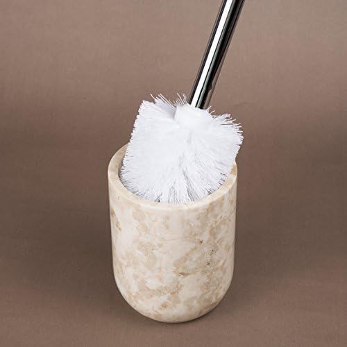  Creative Home Champagne Marble Toilet Brush Holder