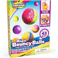 Creative Kids Magic Bouncy Balls - DIY STEM Toys - Science Kit for Kids - 25 Multicolor Bags & 5 Molds Makes Up to 43 Balls