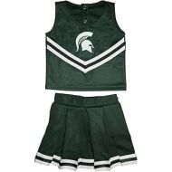 할로윈 용품Creative Knitwear Michigan State University Spartans Toddler and Youth 3-Piece Cheerleader Dress