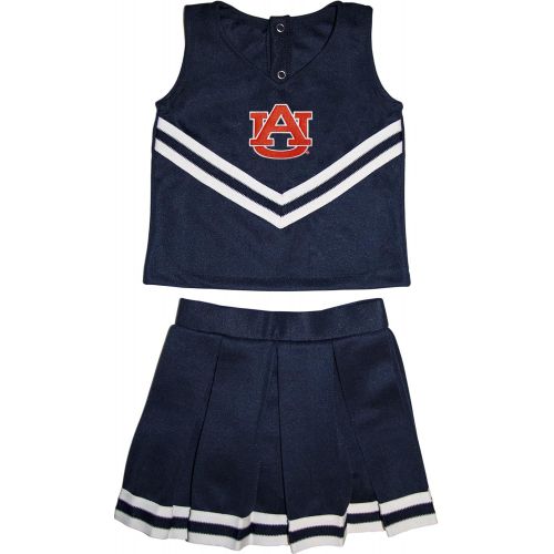  할로윈 용품Creative Knitwear Auburn University Tigers Toddler and Youth 3-Piece Cheerleader Dress