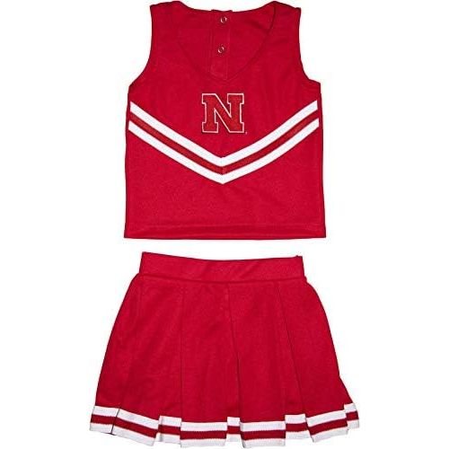  할로윈 용품Creative Knitwear University of Nebraska Toddler and Youth 3-Piece Cheerleader Dress