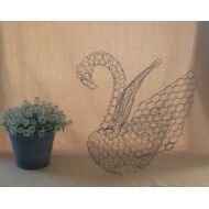 CreativeTopiaries Small swan topiary frame