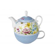 CreativeTops Katie Alice “english Garden” Porcelain Tea For One Teapot And Cup By Creative