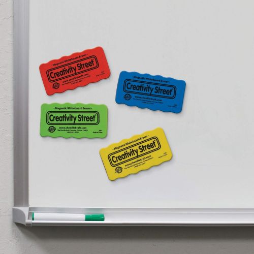 [아마존베스트]Creativity Street Magnetic Chalk and Whiteboard Erasers, 4-Pack (AC2083)