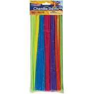 [아마존베스트]Creativity Street Chenille Stems/Pipe Cleaners 12 Inch x 6mm 100-Piece, Hot Assorted Colors