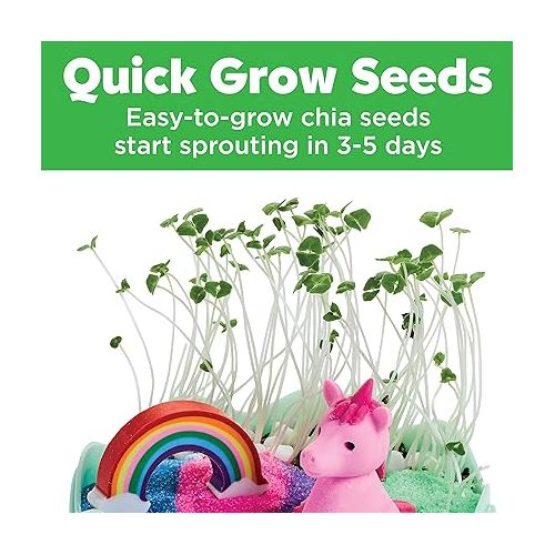  Creativity for Kids Mini Garden: Magical Unicorn Terrarium Kit - Unicorn Gifts for Girls, Kids Crafts and Unicorn Toys Ages 6-8+,Unique Gifts for Kids