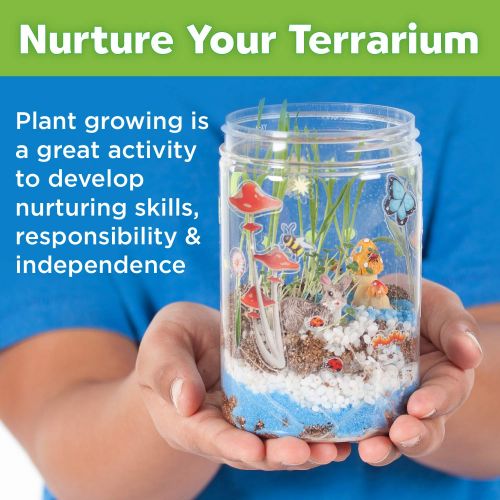  Creativity for Kids Grow n Glow Terrarium - Science Kit for Kids