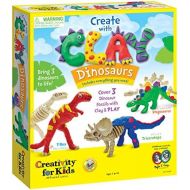 [아마존베스트]Creativity for Kids Create with Clay Dinosaurs - Build 3 Dinosaur Figures with Modeling Clay