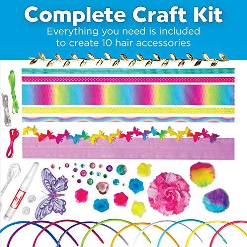  [아마존베스트]Creativity for Kids Fashion Headbands Craft Kit, Makes 10 Unique Hair Accessories