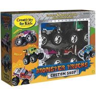 [아마존베스트]Creativity for Kids Monster Truck Custom Shop - Customize 4 Monster Trucks