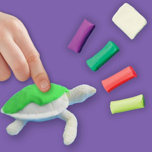  [아마존베스트]Creativity for Kids Create with Clay Turtle Lagoon  Marine Biology Crafts for Kids - Build a Sea Turtle Habitat with Clay, Multi (6238000)
