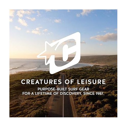  Creatures of Leisure 2023 Fish Day Use, Diamond Tech 2.0 Fabric, 5mm Foam Protection, Aero Mesh Ventilation System, Stash Shoulder Strap