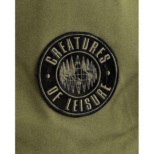  Creatures of Leisure Hardwear Board Sox, Heavy Duty Canvas, Weather-resistant, Diamond Tech 2.0, Barrel Lock Drawstring Closure, Military, 7'6