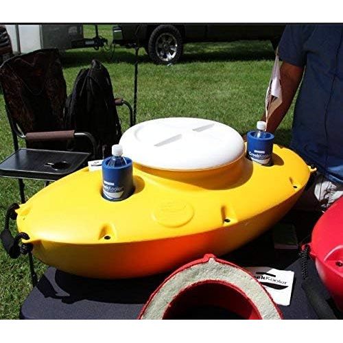  CreekKooler Floating Cooler, Tow on Rivers and Lakes with Canoe or Kayak, 30 Quart